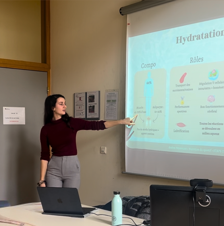 STAPS et nutrition pour les étudiants